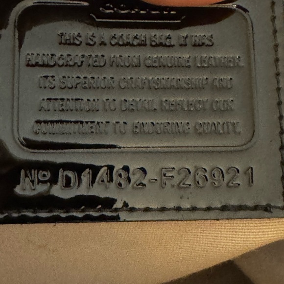 Coach Peyton OP Art Double Zip Satchel - Picture 10 of 11